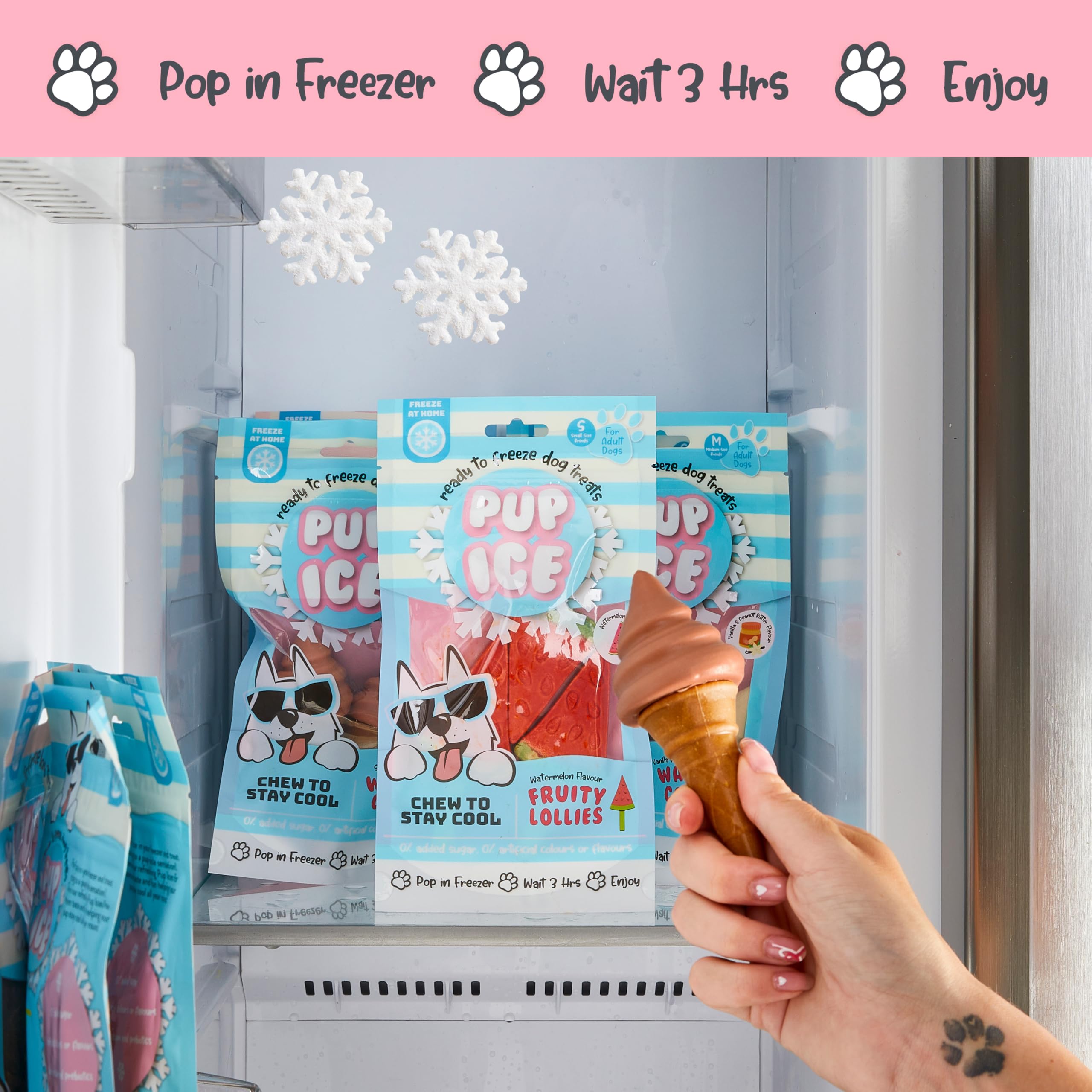 Amazon.com : SPOT Pup Ice- Ready to Freeze at Home Dog Treats